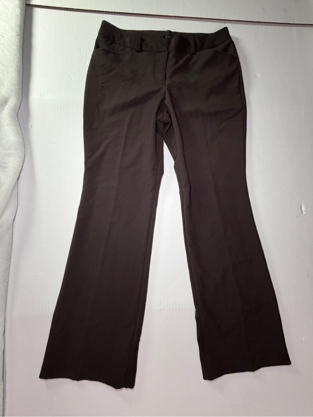 Worthington Dark Brown Boot-Cut Pants